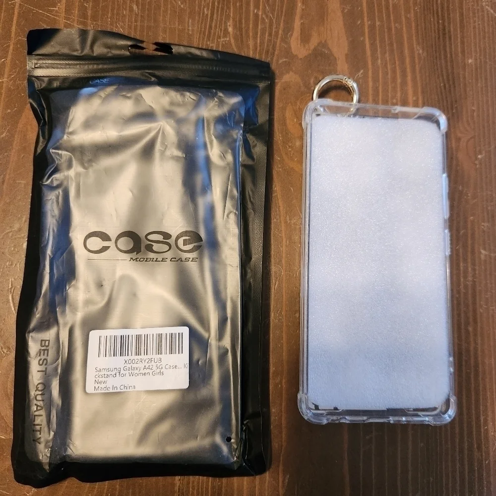 Samsung Galaxy A42 5G Case Floral Design With Kickstand Brand New